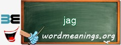 WordMeaning blackboard for jag